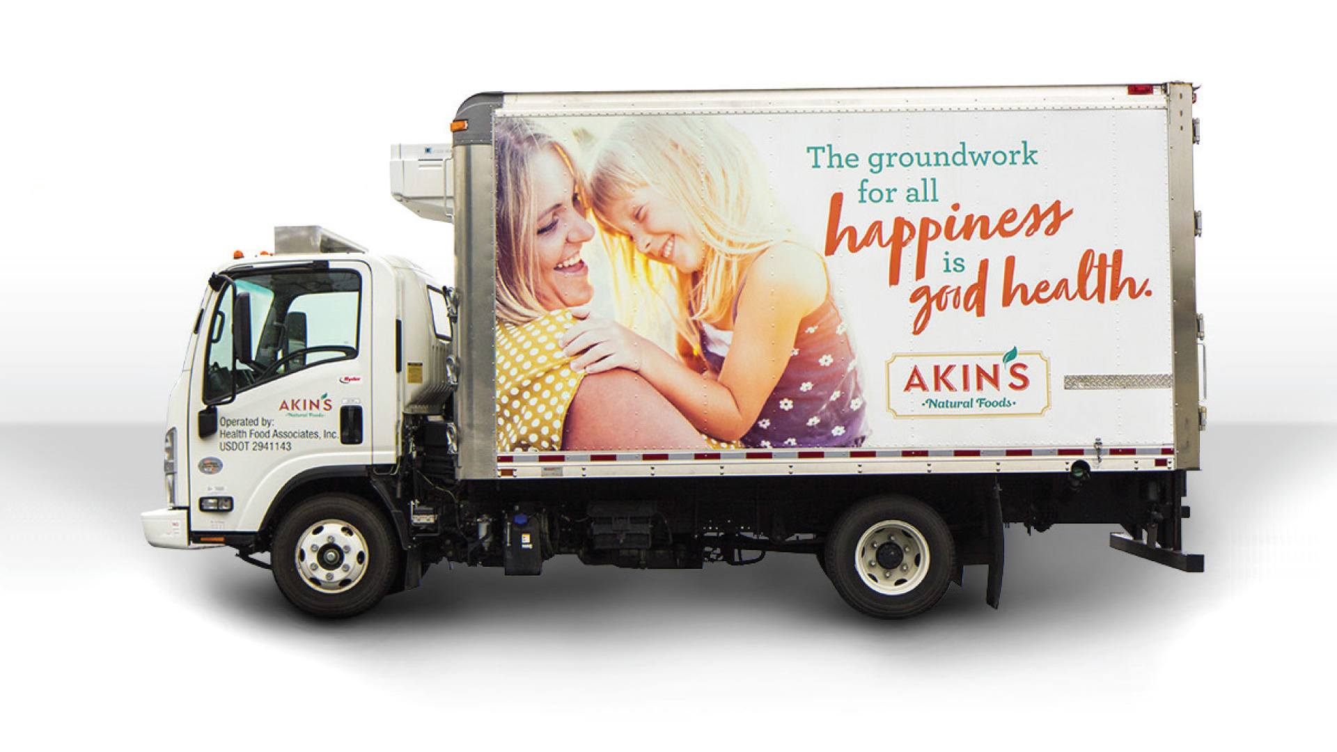 Akin's Natural Foods truck
