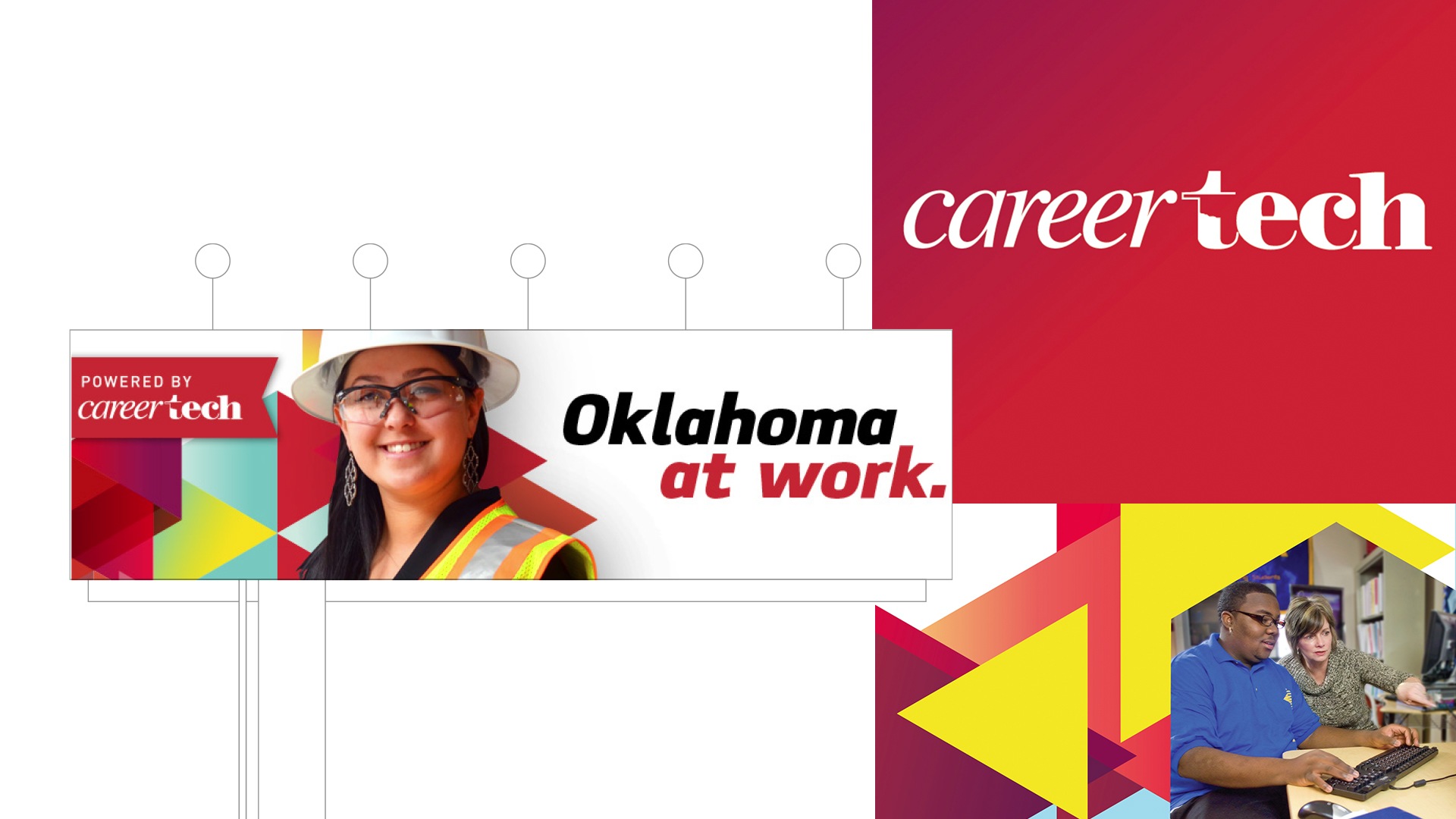 Branding and creative for CareerTech in Tulsa, Oklahoma