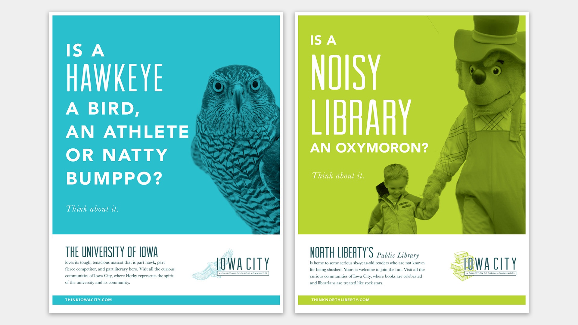 Branding and creative for Iowa City