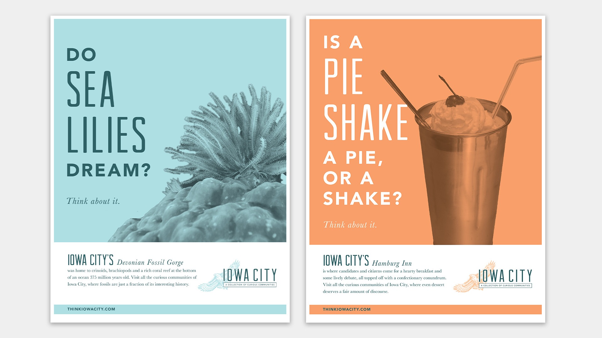 Branding and creative for Iowa City