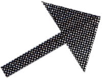 print arrow black 002